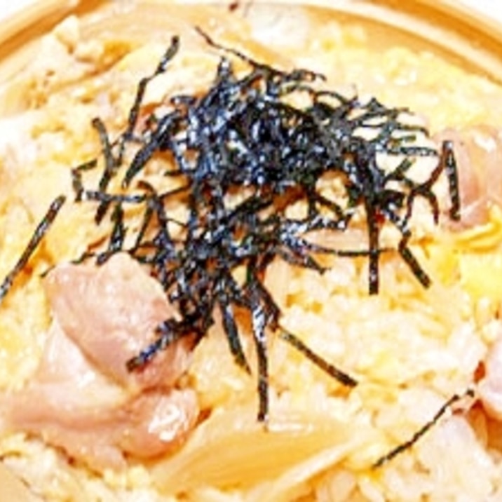 美味即席★めんつゆで親子丼